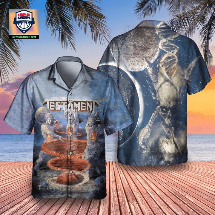 Testament Titans of Creation 2020 Unisex Hawaiian Shirt – Usalast