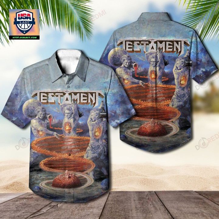 Testament Titans of Creation Album Hawaiian Shirt – Usalast