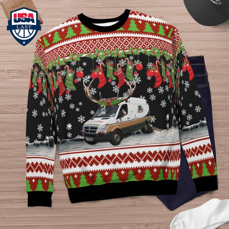 Texas Acadian Ambulance Ver 2 3D Christmas Sweater - Nice shot bro