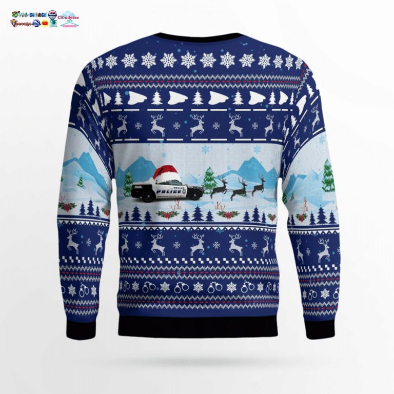 Texas Dallas Police Department 3D Christmas Sweater - Such a charming picture.
