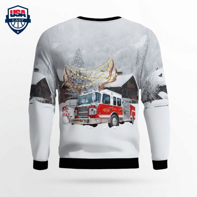 Texas Lubbock Fire Rescue 3D Christmas Sweater - Good one dear