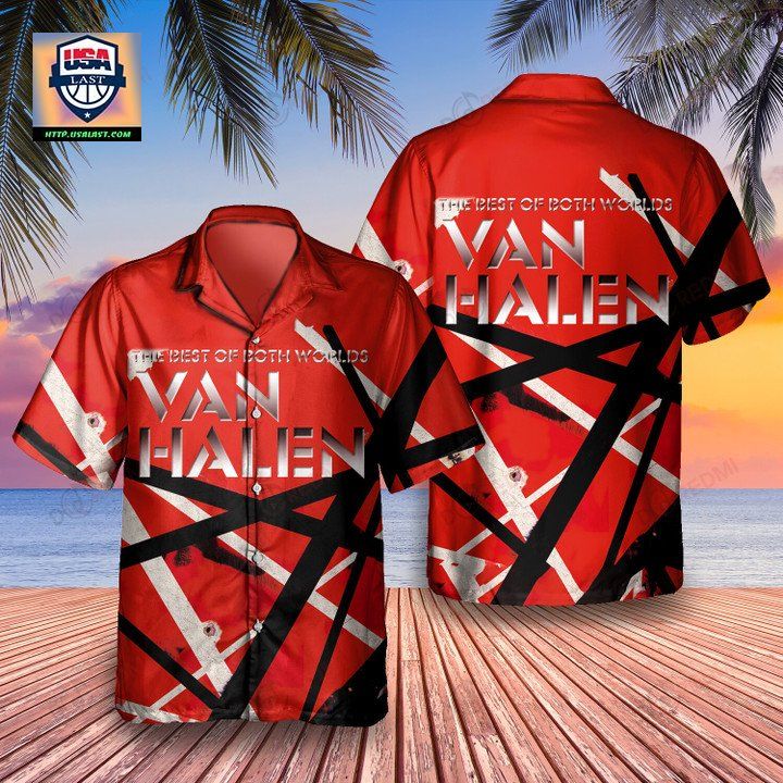 The Best of Both Worlds Album – Van Halen Hawaiian Shirt – Usalast