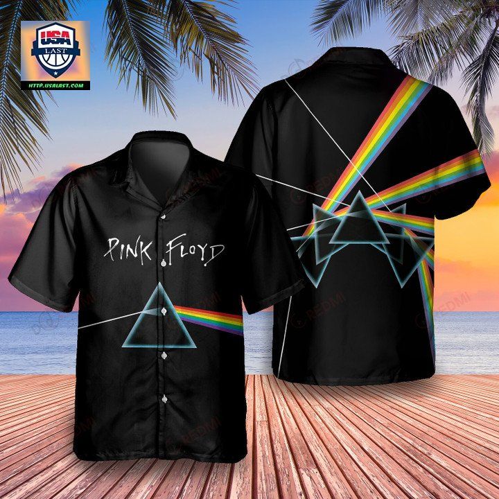 The Dark Side of the Moon Pink Floyd Album Hawaiian Shirt – Usalast