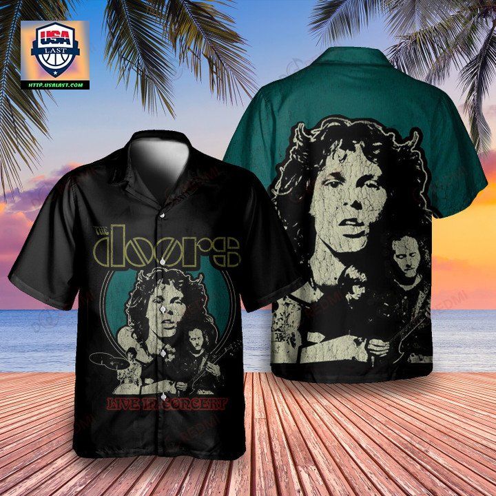 The Doors Live In Concert Album Cover Hawaiian Shirt – Usalast
