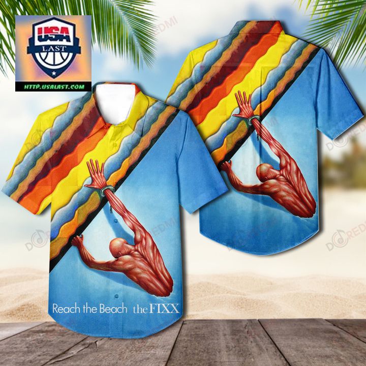 The Fixx Reach the Beach Album Hawaiian Shirt – Usalast