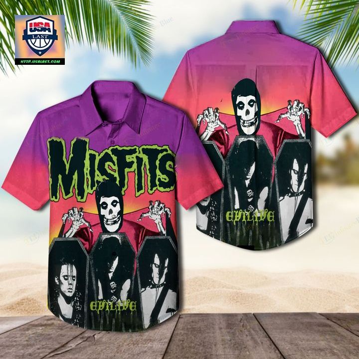 The Misfits Band Evilive Album Hawaiian Shirt – Usalast