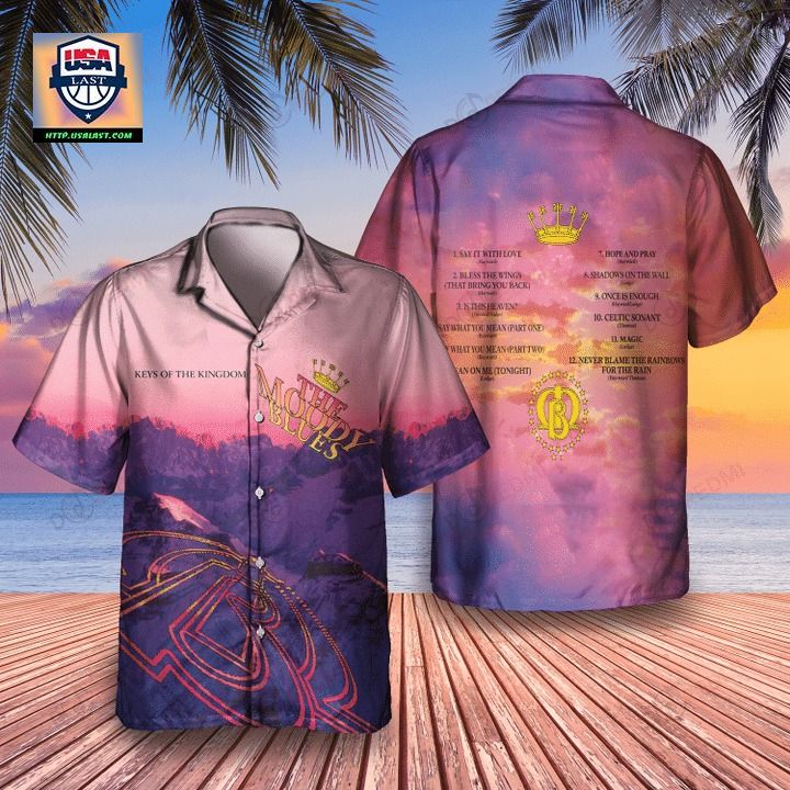 The Moody Blues Keys of the Kingdom 1991 Unisex Hawaiian Shirt – Usalast
