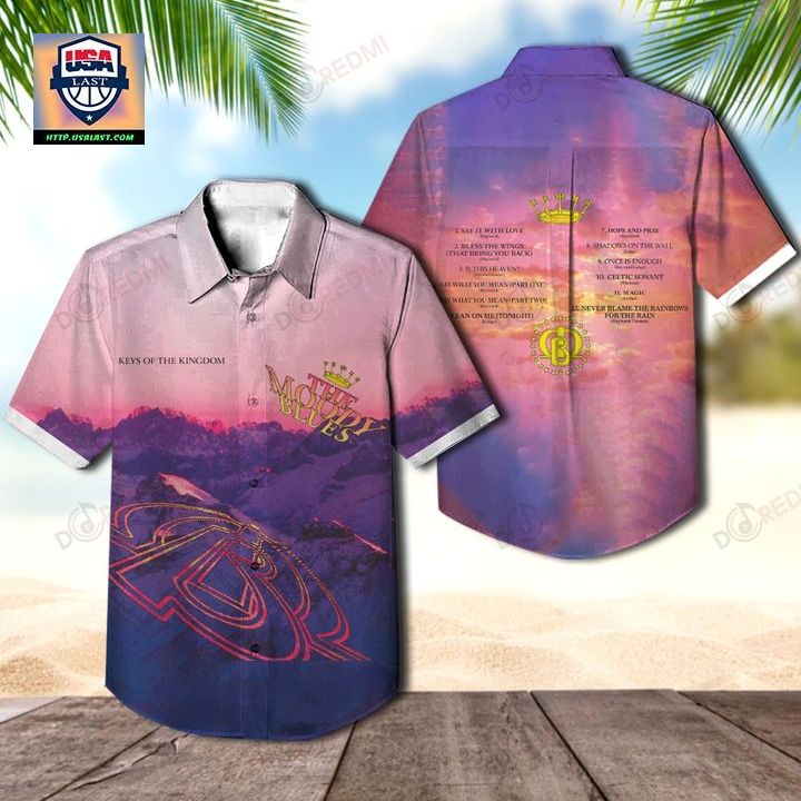The Moody Blues Rock Band Purple Hawaiian Shirt - Beauty queen