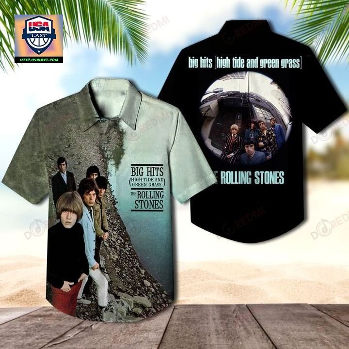 The Rolling Stones Big Hits Hawaiian Shirt - Wow! What a picture you click