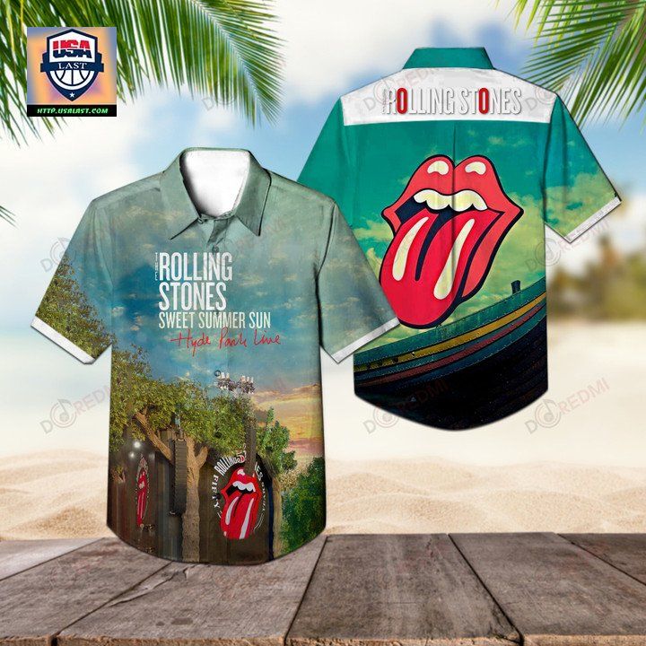 The Rolling Stones Hyde Park Live Album Hawaiian Shirt – Usalast