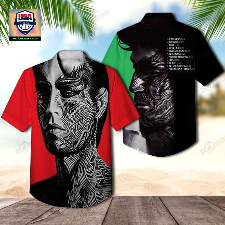 The Rolling Stones Tattoo You Hawaiian Shirt - Cool DP