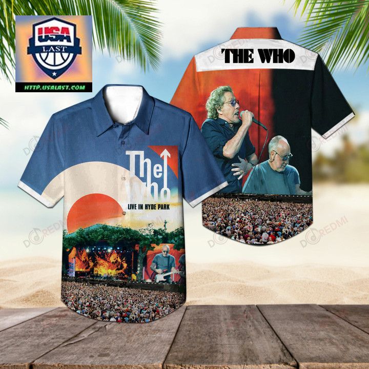 The Who Live In Hyde Park Hawaiian Shirt – Usalast