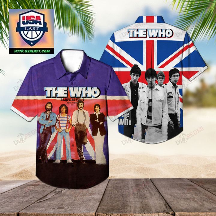 The Who Rarities Vol2 Album Hawaiian Shirt – Usalast