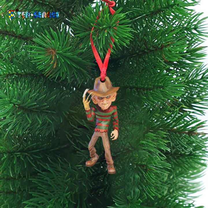 Thin Freddy Krueger Halloween Ornament - Natural and awesome