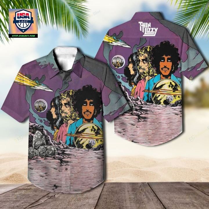 Thin Lizzy Vagabonds of the Western World Album Hawaiian Shirt – Usalast
