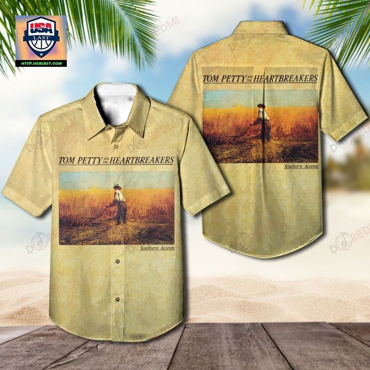 Tom Petty and the Heartbreakers Southern Accents Album Hawaiian Shirt – Usalast