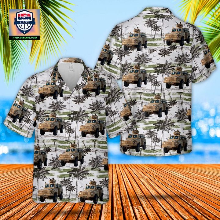 US Army RG-31 Mine Protected Armored Personnel Carrier MPAPC Hawaiian Shirt – Usalast
