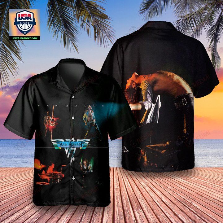 Van Halen 1978 Short Sleeve Hawaiian Shirt – Usalast