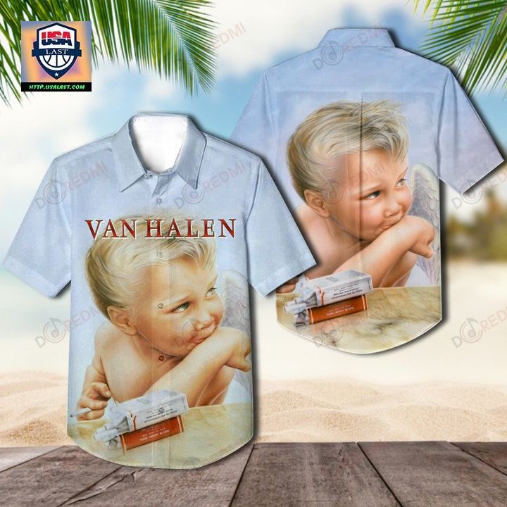 Van Halen 1984 Album Hawaiian Shirt - You look so healthy and fit