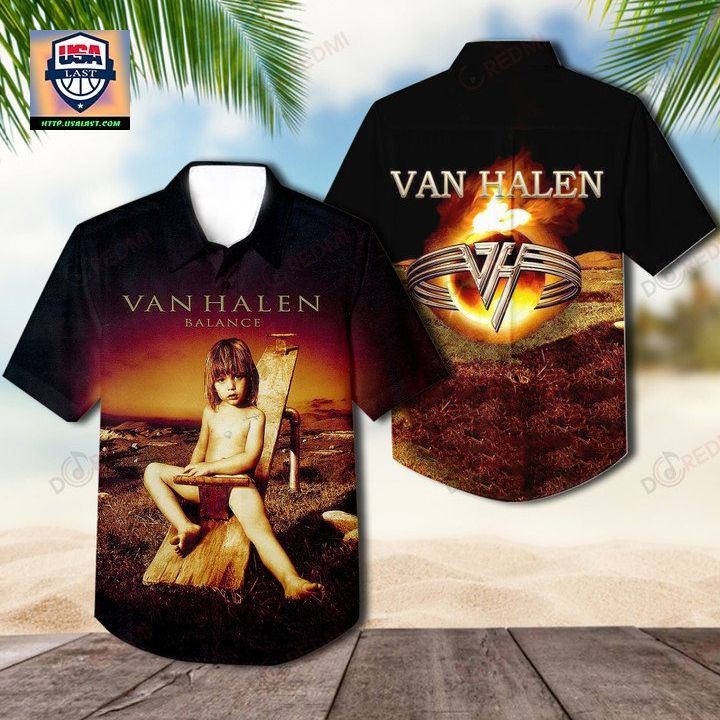 Van Halen Balance 1995 Album Hawaiian Shirt - Nice elegant click