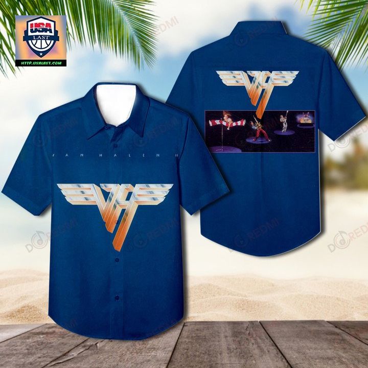 Van Halen II 1979 Album Hawaiian Shirt - Nice shot bro