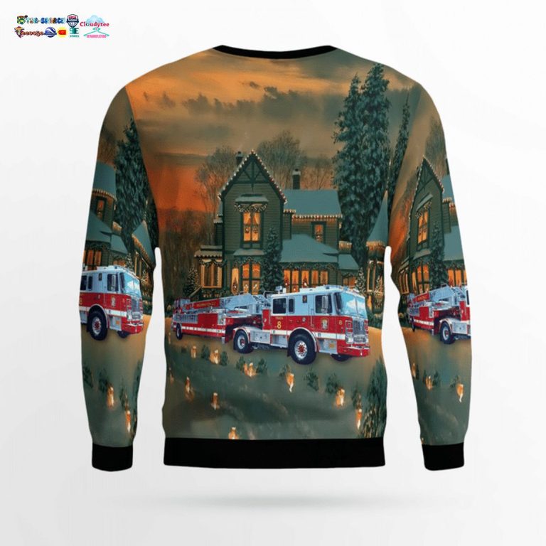 Washington DC Fire And EMS Department Ver 2 3D Christmas Sweater - Loving click