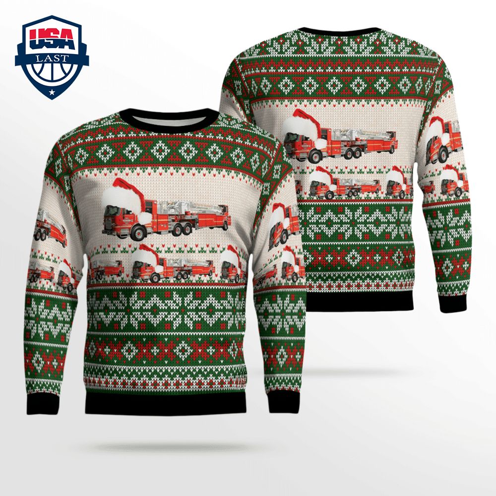 Washington Seattle Fire Department 3D Christmas Sweater – Saleoff
