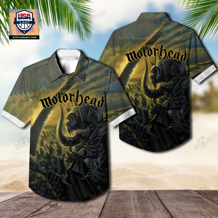 We Are Mot�rhead Album Hawaiian Shirt - Nice place and nice picture