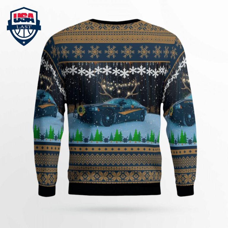Wyoming Highway Patrol 3D Christmas Sweater - Stand easy bro