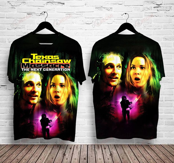 The Texas Chainsaw Massacre The Next Generation Horror 3D Shirt – Usalast