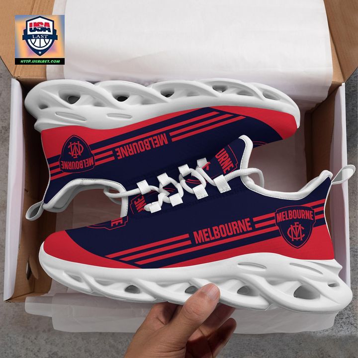 AFL Melbourne Football Club White Clunky Sneakers – Usalast