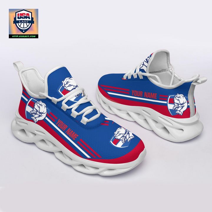 AFL Western Bulldogs Custom Max Soul Sport Shoes V2 – Usalast