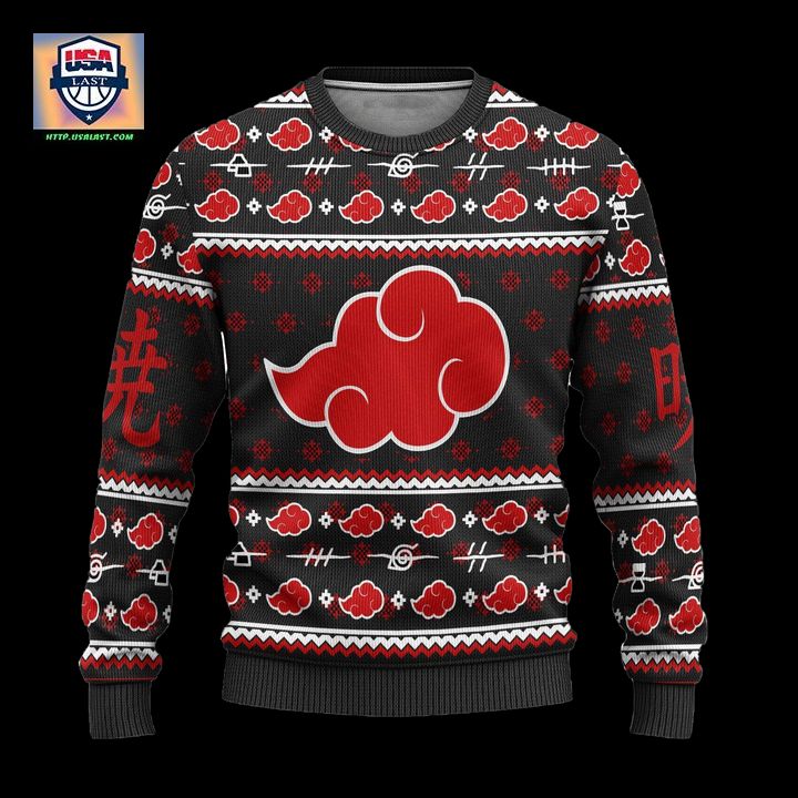 Akatsuki Ugly Christmas Sweater Naruto Anime Xmas Gift – Usalast