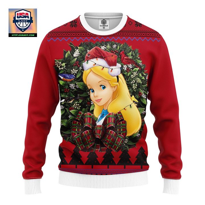Alice In Wonderland Noel Mc Ugly Christmas Sweater Thanksgiving Gift – Usalast