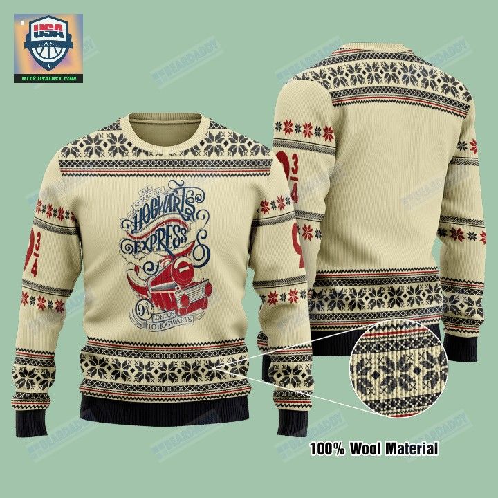 All Abroad The Hogwarts Express Ugly Sweater – Usalast