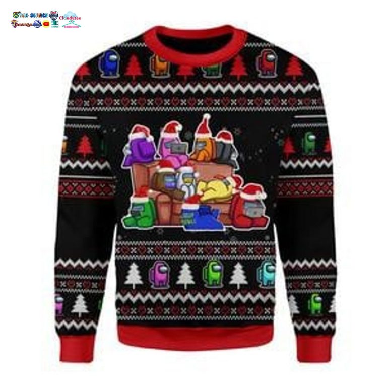 Among Us Ugly Christmas Sweater - Pic of the century