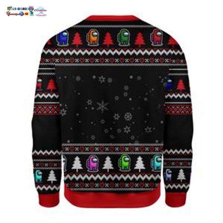 Among Us Ugly Christmas Sweater - Beauty is power; a smile is its sword.