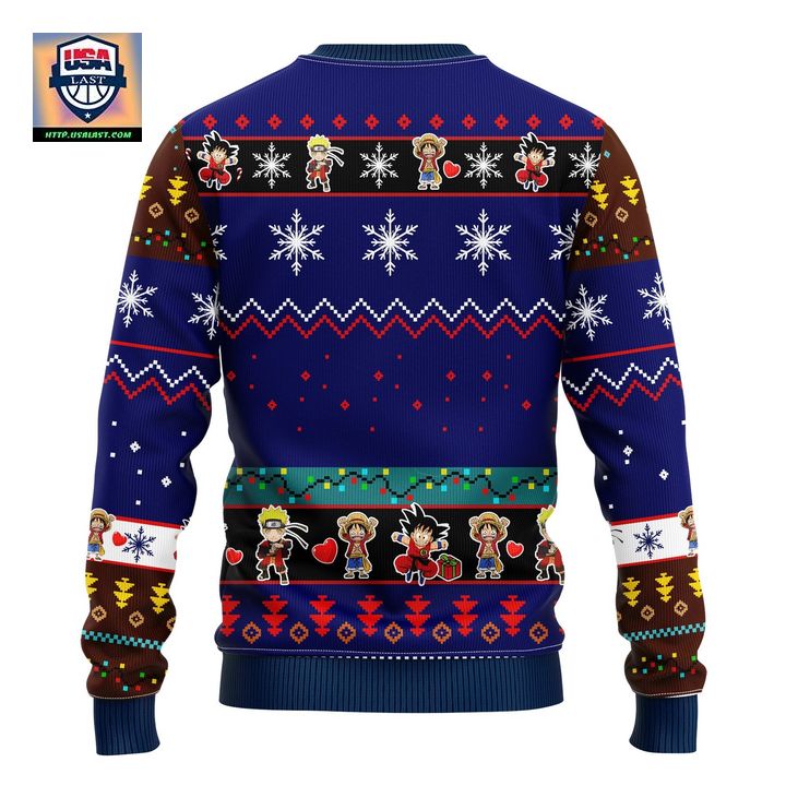 Anime Ugly Christmas Sweater 1- Amazing Gift Idea Thanksgiving Gift - Sizzling