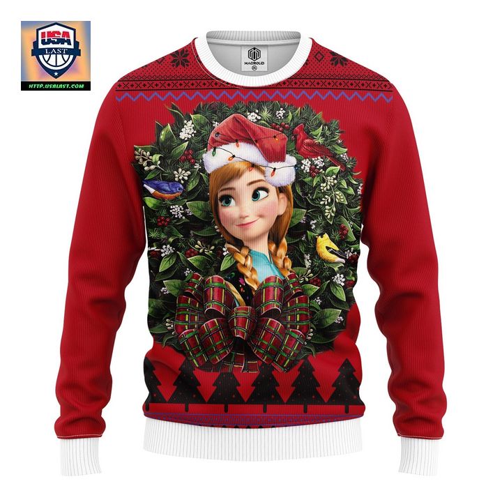 Anna Frozen Noel Mc Ugly Christmas Sweater Thanksgiving Gift – Usalast