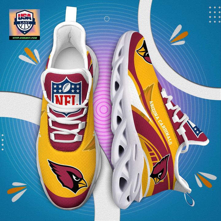 Arizona Cardinals NFL Customized Max Soul Sneaker – Usalast