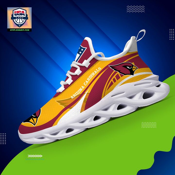 Arizona Cardinals NFL Customized Max Soul Sneaker - Impressive picture.