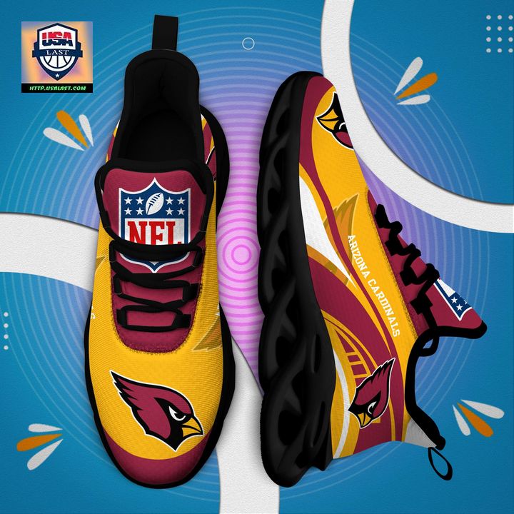 Arizona Cardinals NFL Customized Max Soul Sneaker - You look so healthy and fit