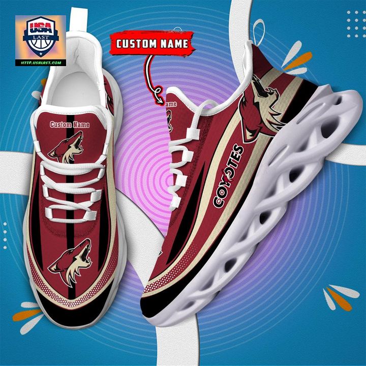 Arizona Coyotes NHL Clunky Max Soul Shoes New Model – Usalast