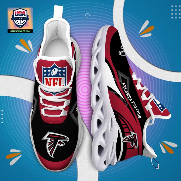 Atlanta Falcons NFL Customized Max Soul Sneaker - Nice Pic