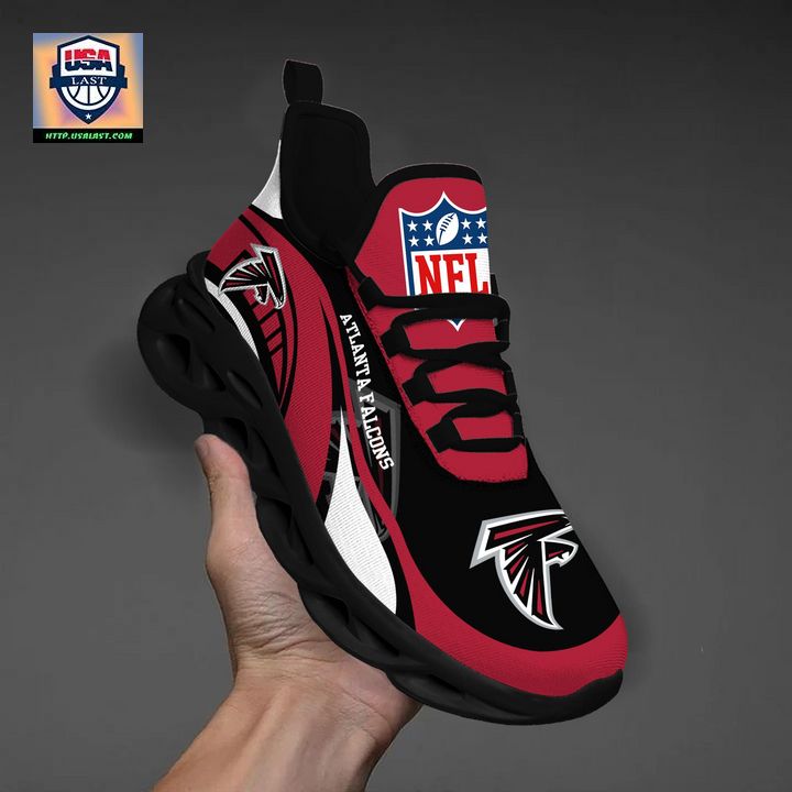 Atlanta Falcons NFL Customized Max Soul Sneaker - It is too funny