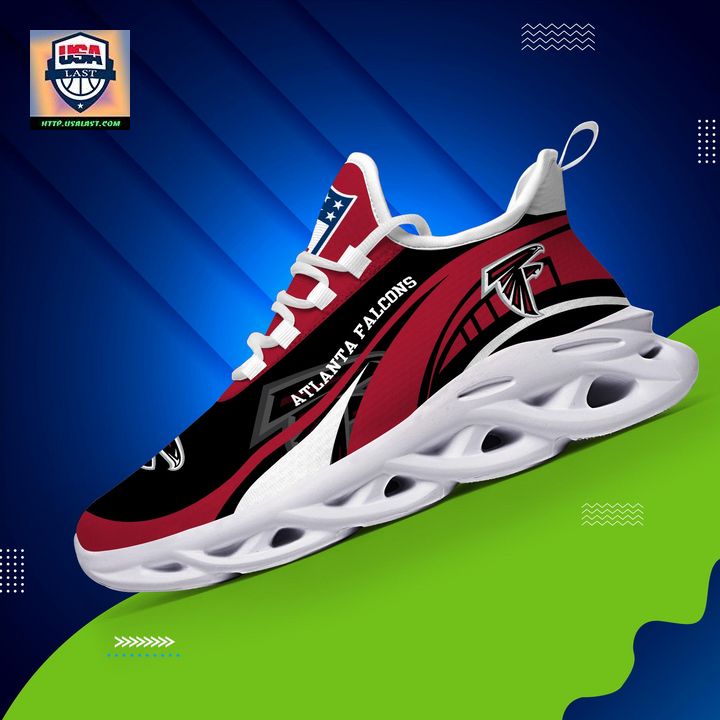Atlanta Falcons NFL Customized Max Soul Sneaker - Generous look