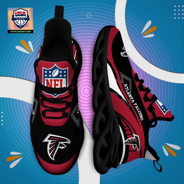 Atlanta Falcons NFL Customized Max Soul Sneaker - Best click of yours