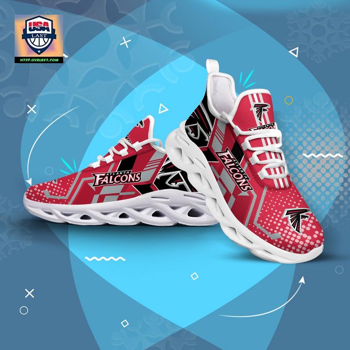Atlanta Falcons Personalized Clunky Max Soul Shoes Best Gift For Fans - Cool DP