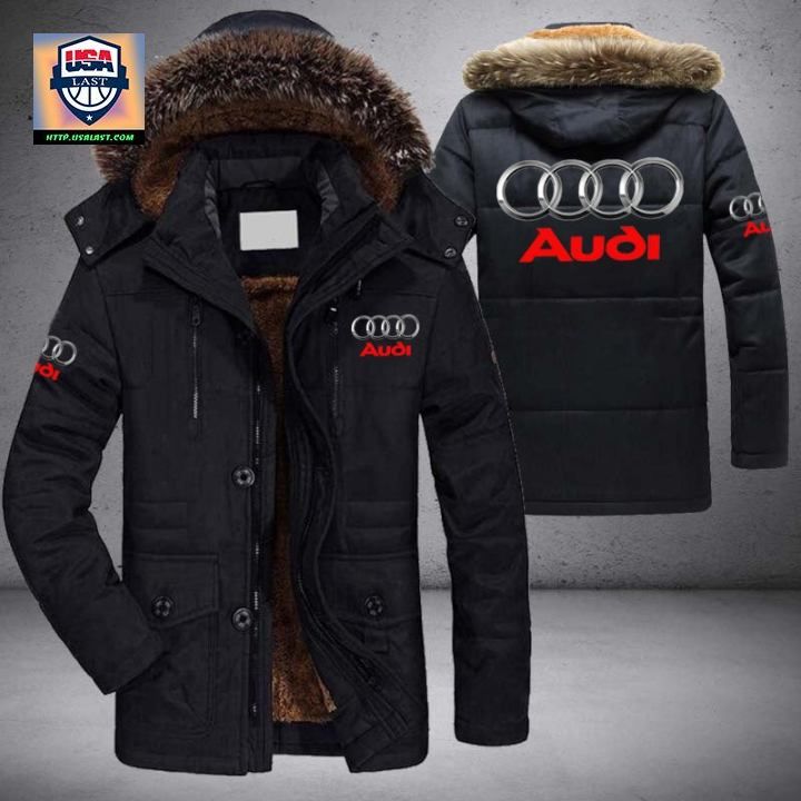 Audi Luxury Brand Parka Jacket Winter Coat – Usalast