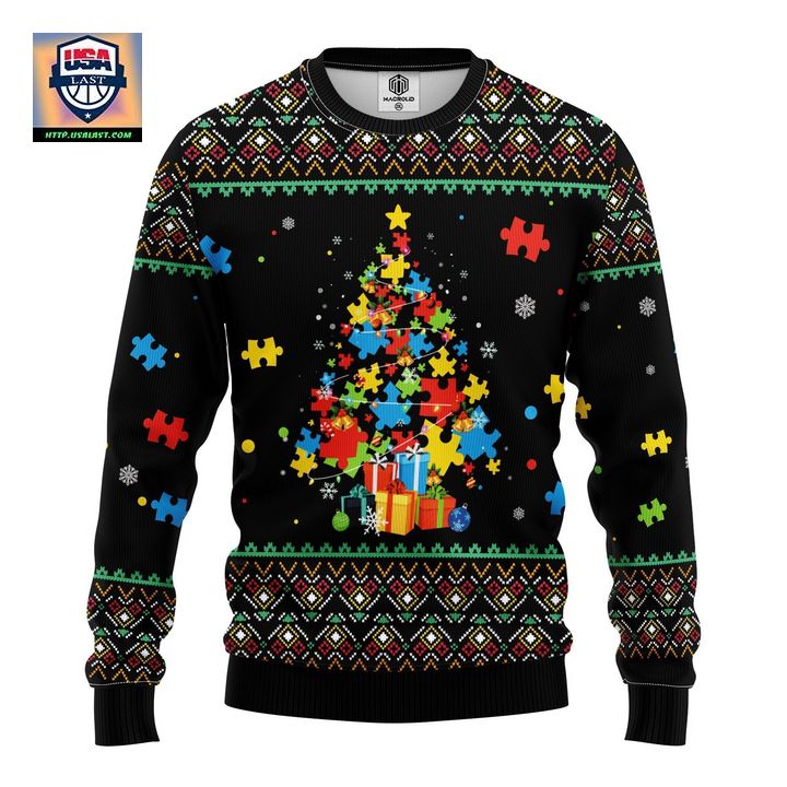 Autism Ugly Christmas Sweater Amazing Gift Idea Thanksgiving Gift – Usalast